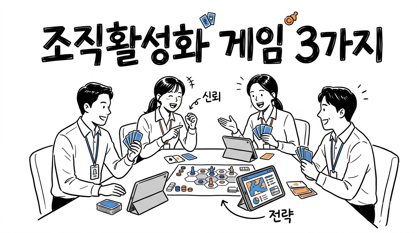 조직활성화 교육 프로그램 3가지 — 게임이론으로 신뢰와 전략적 의사결정 배우기